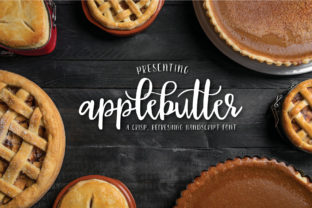 Applebutter: A Whimsical Font for Business Branding