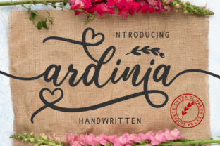 Ardinia: A Classy Handwritten Font