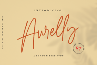 Aurelly: A Delicate Script for Business Branding