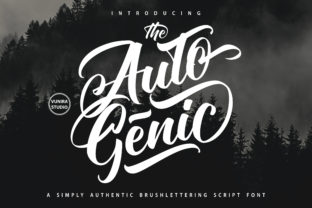 Autogenic Font: Bold & Versatile