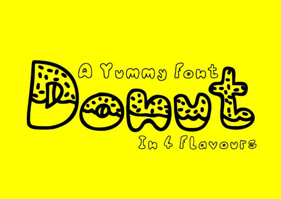 Donut: A Sweet Font for Business