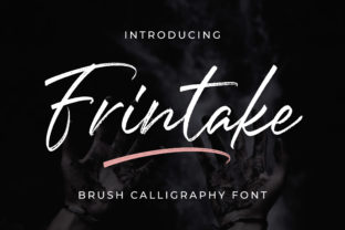 Frintake Font for Editorial Design