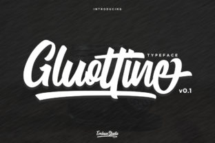 Gluottine: A Classy Calligraphy Font