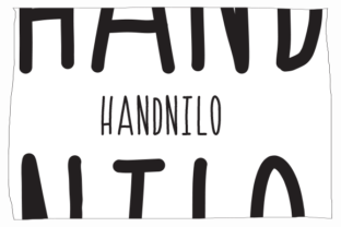 Handnilo: A Casual Handwritten Font