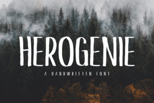 Herogenie: A Script Font for Real Design Work