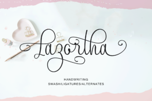 Lazortha: A Bold Handwritten Font for Campaigns