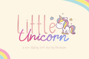 Little Unicorn Font for Creative Marketing