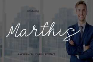 Marthis: A Handwritten Font with a Bold Vibe