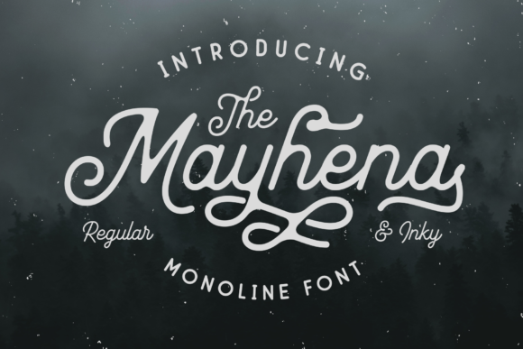 Mayhena: Vintage Script for Web Design