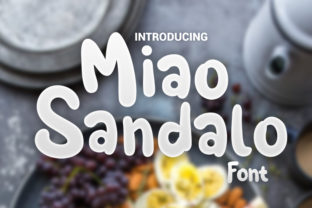 Miao Sandalo: A Handmade Font for Creative Makers