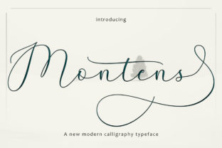 Montens: A Script Font for Polished Branding