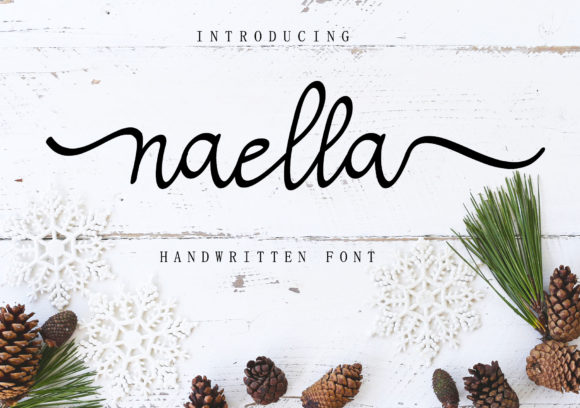 Naella: A Handwritten Font for Creative Web Design