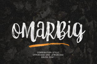 Omarbig: A Script Font for Elegant Design