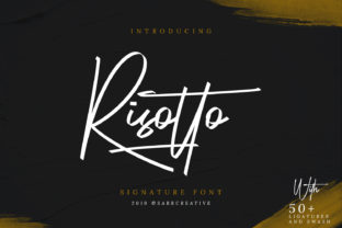 Risotto: A Bold Script for Creative Branding