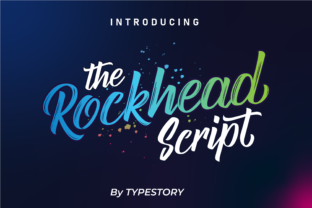 Rockhead: A Script Font for Editorial Art