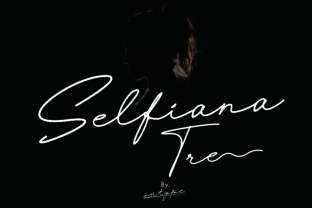 Selfiana Tre: A Fresh Script Font