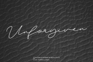 Unforgiven Font: Elegant Script for Business